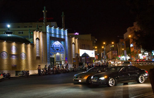 دور دور زدن در تهران