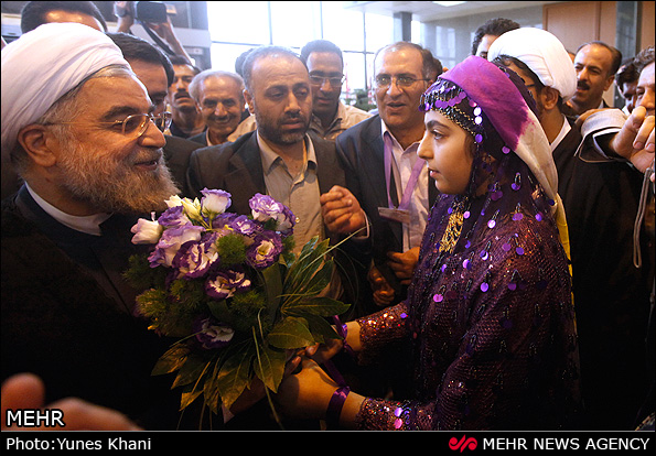 استقبال از روحانی
