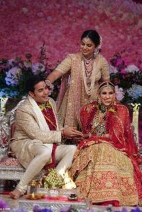 عروسی فرزند ثروتمندترین مرد آسیا+عکس