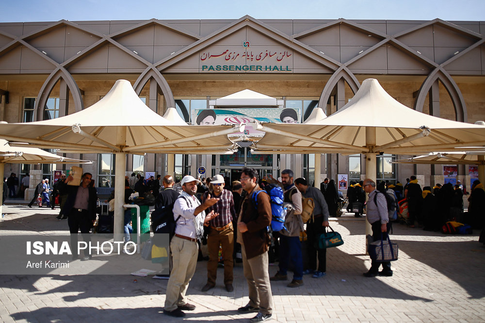 عزاداران اربعین در مرز مهران