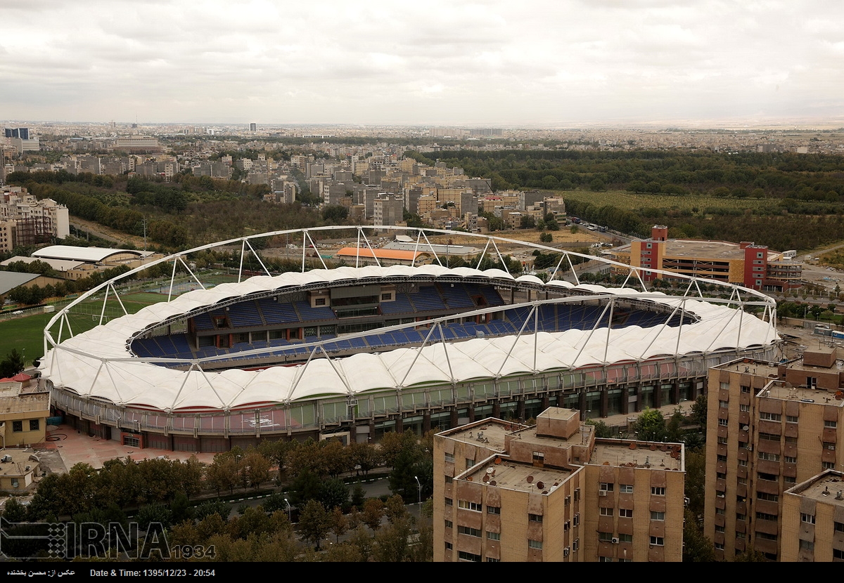 رونمایی از گرانترین استادیوم ورزشی ایران در مشهد+عکس