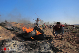 درگیری در نوار غزه/تصاویر