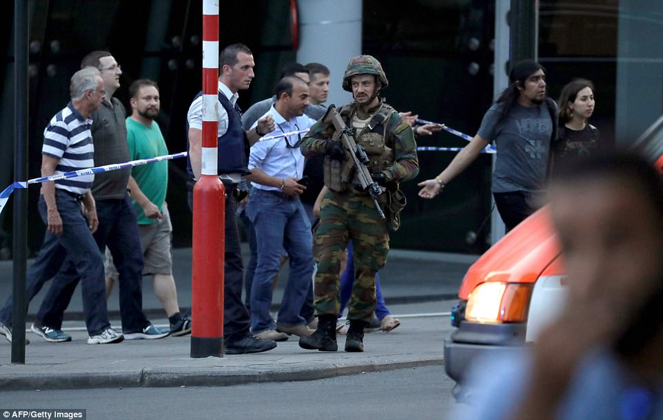عملیات ضد تروریستی در بروکسل