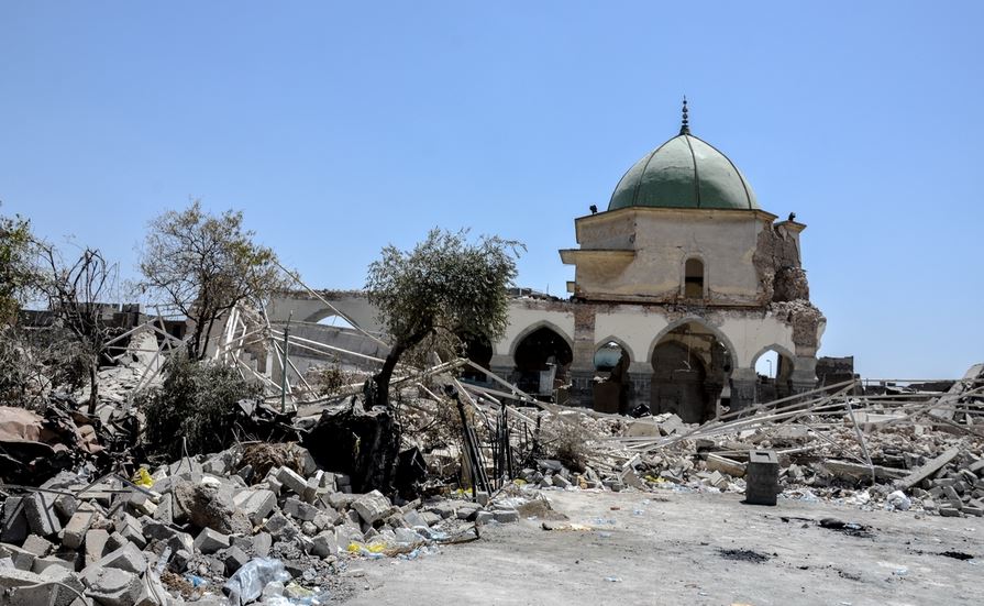 مسجد ۹۰۰ ساله النوری؛ روایتی تلخ از جنایت داعش