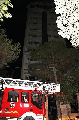بلای آتشسوزی برجی در تهران که به خیر گذشت