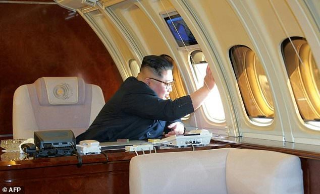 هواپیمای خصوصی رهبر کره شمالی +عکس