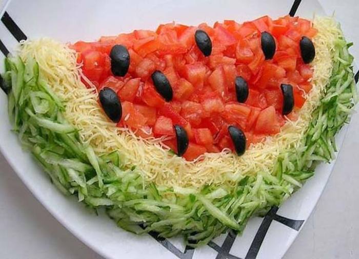 مدل های جدید و شیک از تزیین سالاد شیرازی مدل های جدید و شیک از تزیین سالاد شیرازی