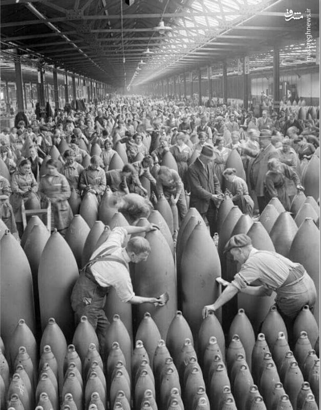 کارخانه بمب سازی در انگلیس! +عکس