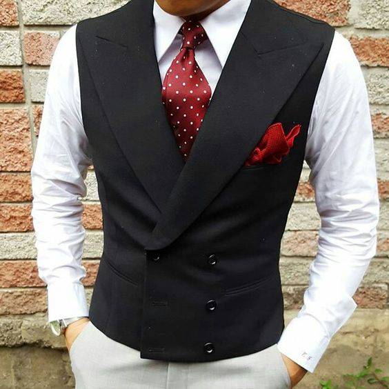 مدل جلیقه های مجلسی مردانه با ست کراوات