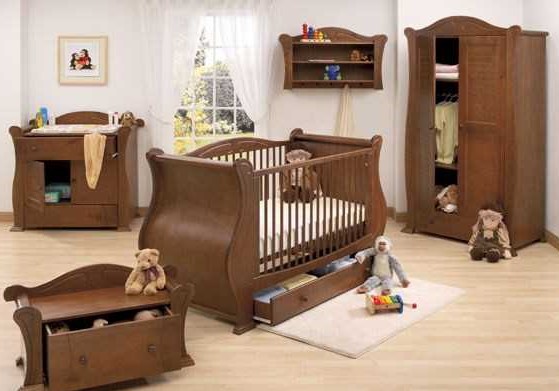 مدل تخت و کمد اتاق نوزاد و کودک