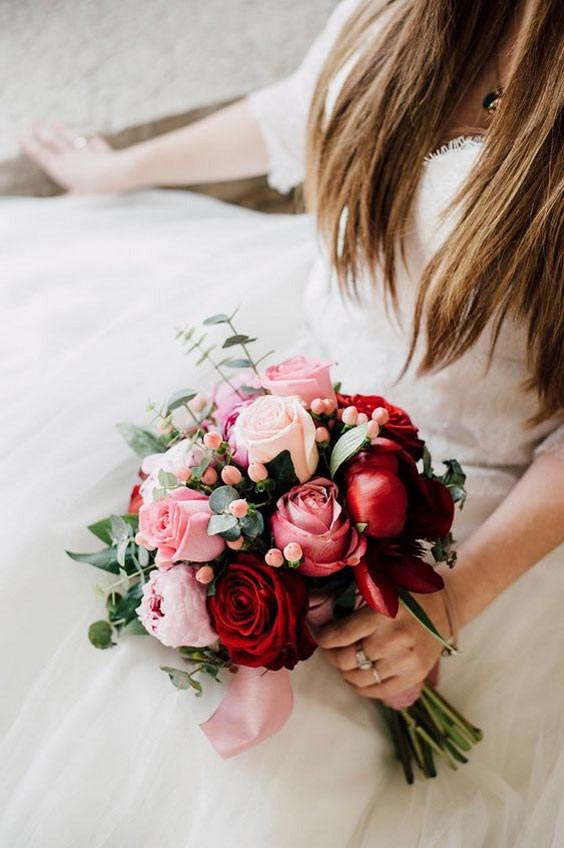 زیباترین نمونه‌های دسته گل عروس روستیک