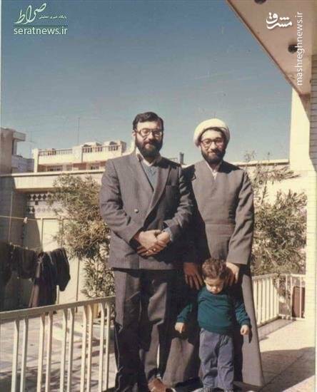 دوران جوانی آیت الله آملی لاریجانی +عکس