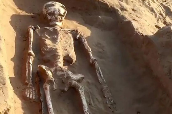 کشف بقایای یک جنگجوی دو هزار ساله+عکس