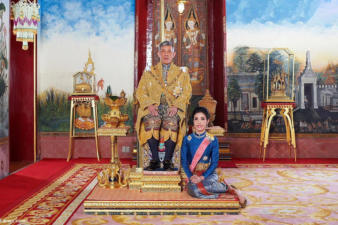تصاویری متفاوت از همسر دوم پادشاه تایلند