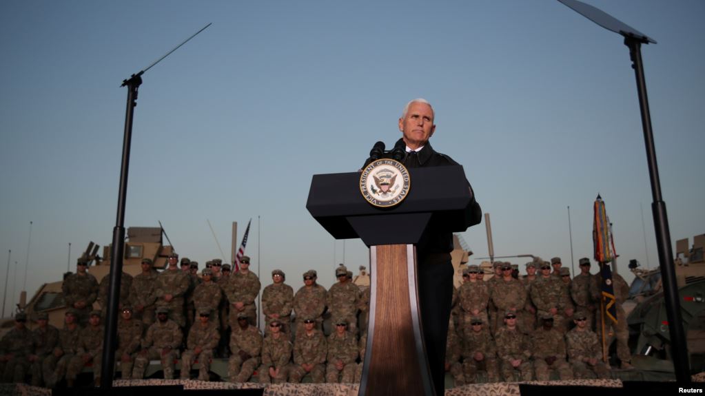 ادعای «پنس»: عراقیها از حمایت آمریکا از بغداد در برابر ایران خوشحالند!