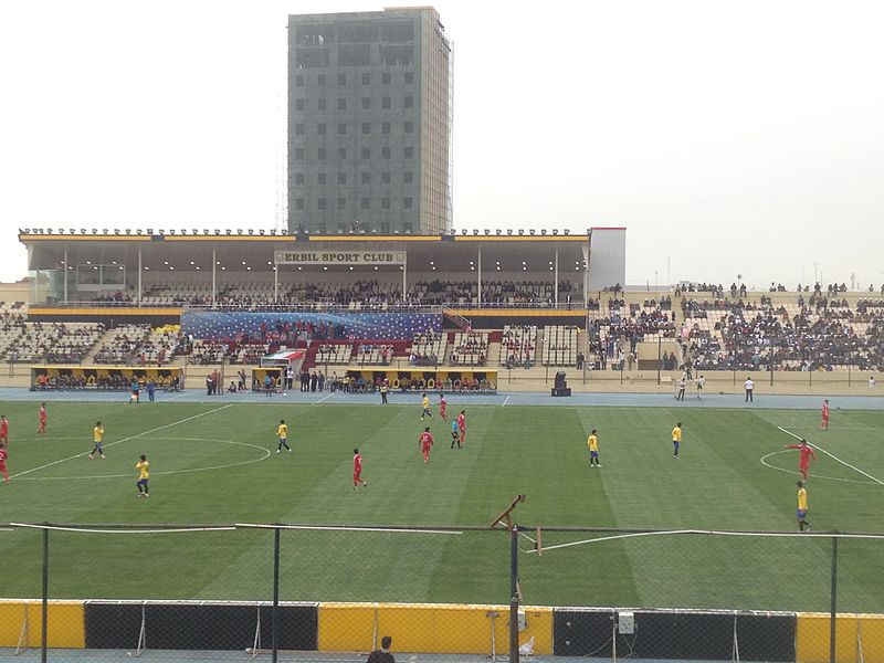 این استادیوم در اربیل عراق امروز میزبان استقلال است/عکس