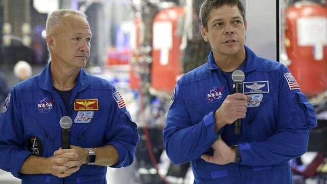 اعزام فضانوردان به فضا از خاک آمریکا، پس از ۹ سال+عکس