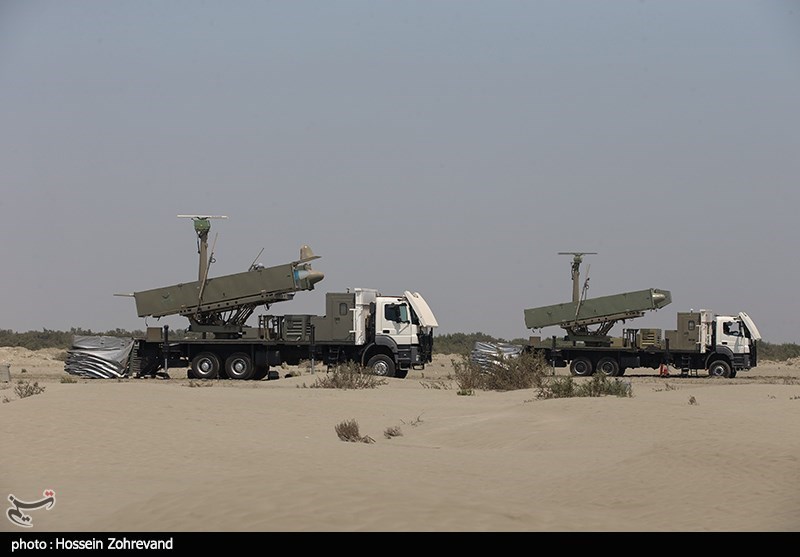 شلیک موشک قادر در رزمایش ذوالفقار ۹۹ ارتش