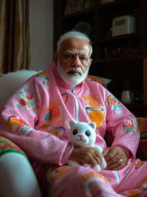 سران کشورها با لباس خواب کیتی