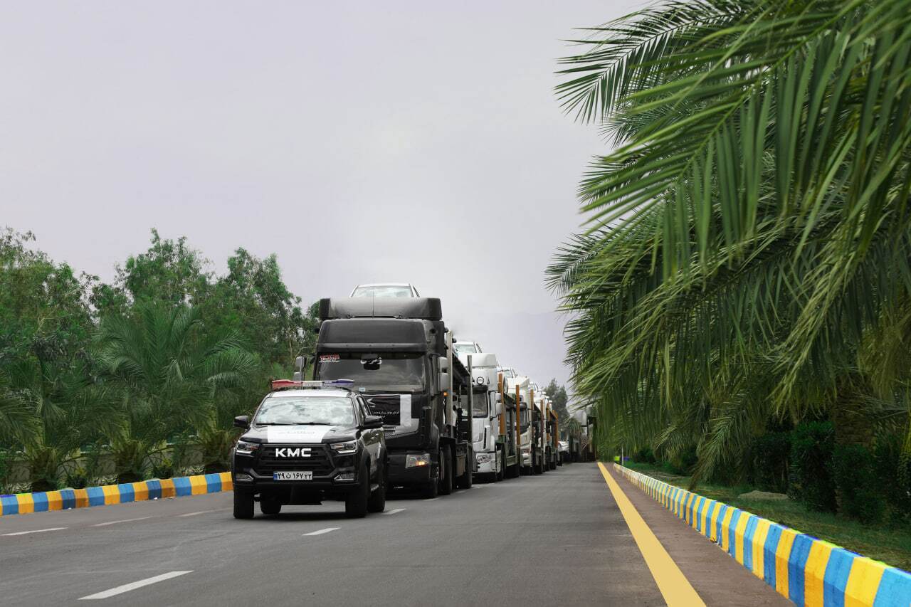 صادرات خودرو جی 4 کرمان موتور به عراق +عکس