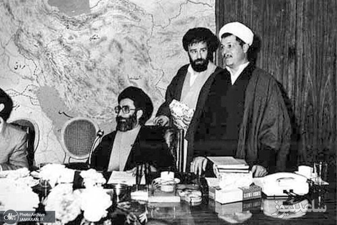 تصویر کمتر دیده شده از سه رکن اول انقلاب در اتاق جنگ+ عکس