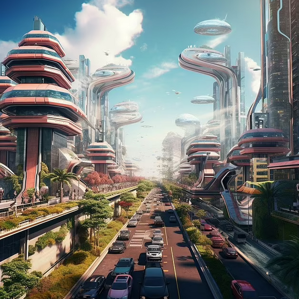 شهرهای آمریکا در ۲۰۵۰ به روایت هوش مصنوعی+ عکس