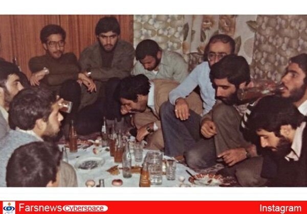 تصاویر شام عروسی عزت‌الله ضرغامی