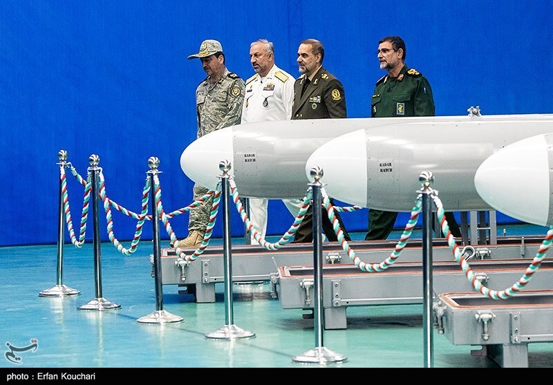 آئین الحاق موشک های کروز ابومهدی به نیروی دریایی ارتش و سپاه/ گزارش تصویری