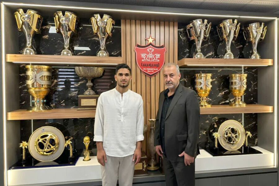 رونمایی از بازیکن جدید پرسپولیس+ عکس