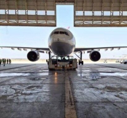 سانحه برای «ایرباس 300» در فرودگاه امام+ تصاویر