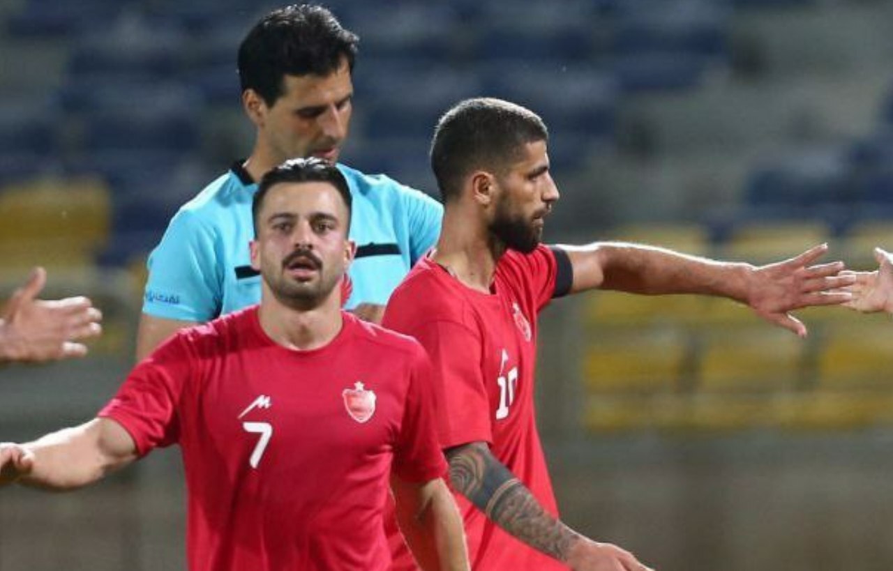 تغییر چهره جالب سروش رفیعی در بازی امروز پرسپولیس+عکس