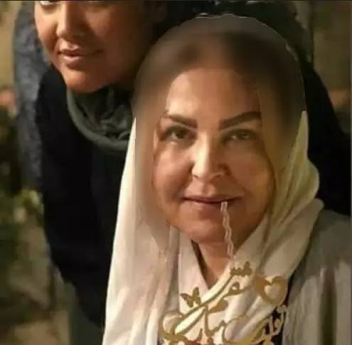 چهره بدون آرایش اکرم محمدی