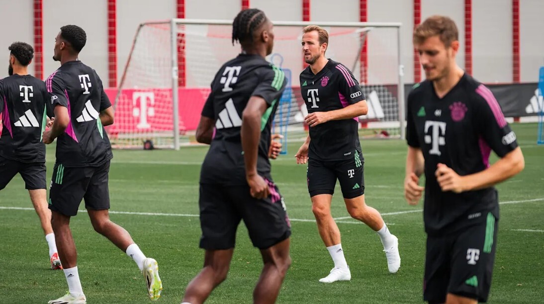 هری کین هم در تمرینات بایرن مونیخ حضور یافت+تصاویر