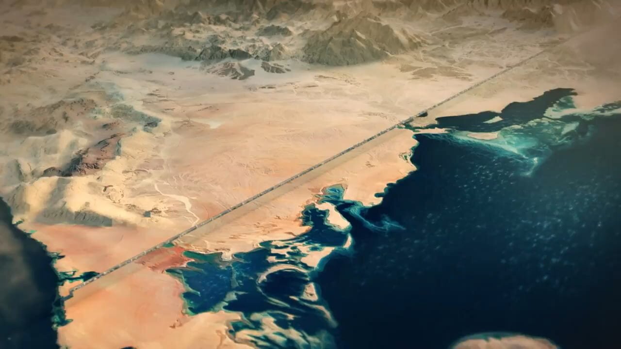 پروژه بزرگ عربستان برای ساخت یک شهر خطی در حاشیه دریای سرخ