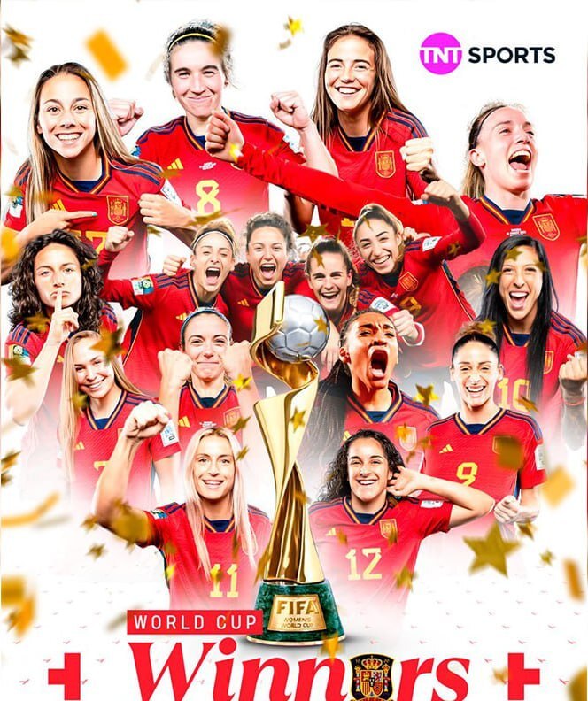 تیم اسپانیا قهرمان جام جهانی فوتبال زنان شد