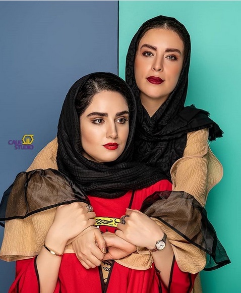 هانیه غلامی در کنار مادر بسیار جوانش+ عکس