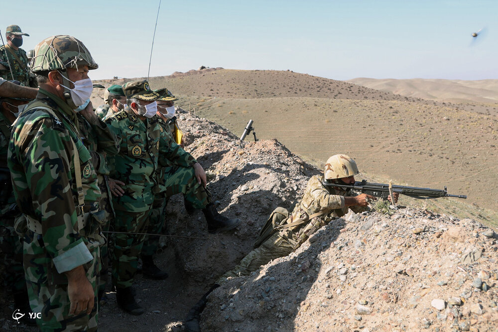 آماده باش ارتش و سپاه در مرز‌های شمال غربی کشور +تصاویر