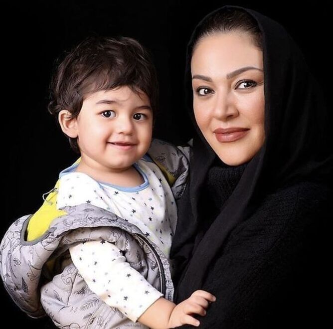زیبا بروفه با پسر خوش خنده‌اش +عکس