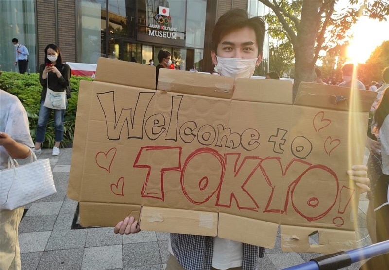 آغاز مراسم المپیک ۲۰۲۰ توکیو + عکس و فیلم