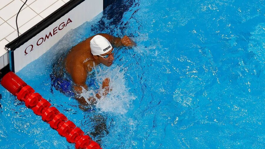 شگفتی بزرگ روز دوم المپیک توکیو با قهرمانی نوجوان ۱۸ ساله تونسی در شنا + تصاویر