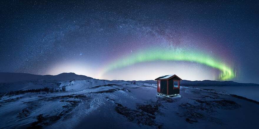 برترین عکس‌های شفق قطبی در مجموعه سالانه نورهای شمالی + تصاویر
