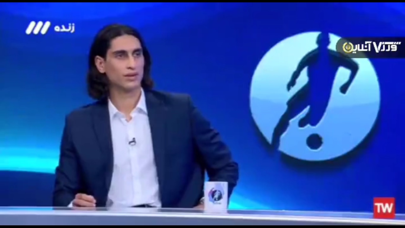 موی بلند فوتبالیست ایرانی غاز است! + عکس