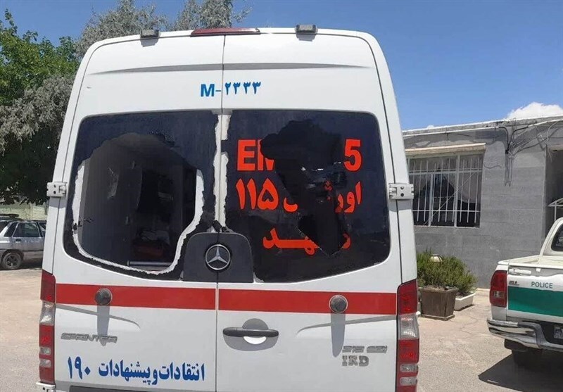 عامل حمله به ماموران اورژانس ۱۱۵ مشهد دستگیر شد + تصویر