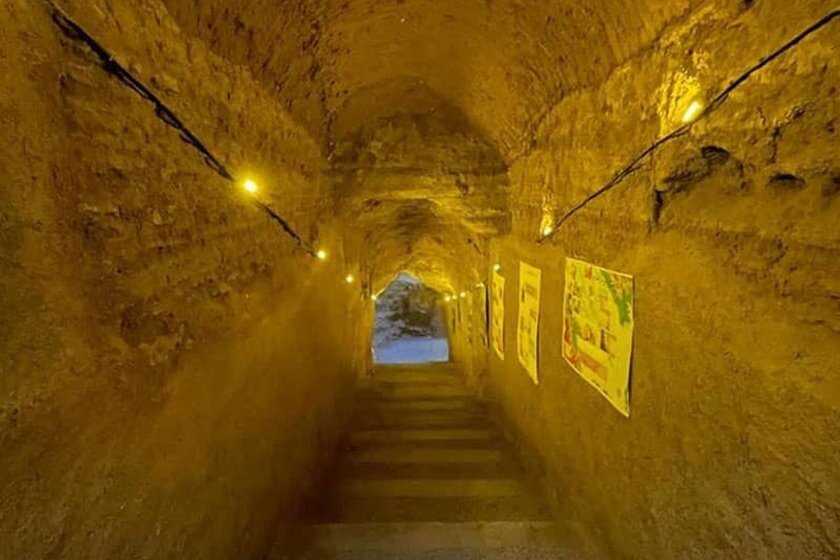 تصاویر جالب طولانی‌ترین قنات جهان در ایران