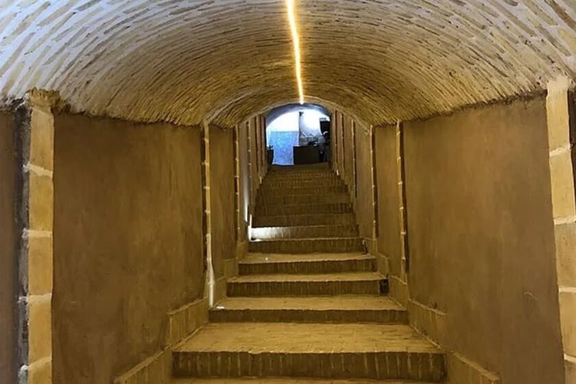 تصاویر جالب طولانی‌ترین قنات جهان در ایران