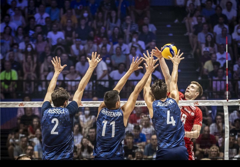 آمریکا و فرانسه به فینال رسیدند/ تحقیر ایتالیا و لهستان در بولونیا + عکس