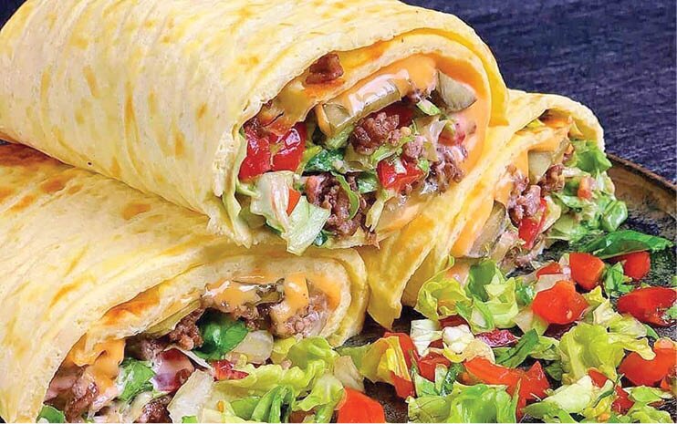 طرز تهیه ساندویچ سالاد یونانی