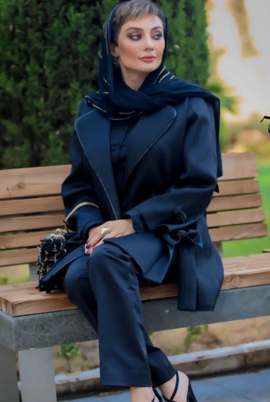 استایل تمام مشکی یکتا ناصر با میکاپی که تا به حال ندیده اید!+ عکس