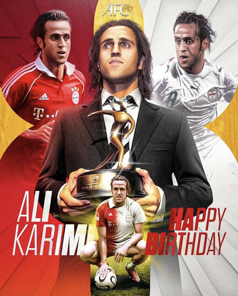 تولد علی کریمی