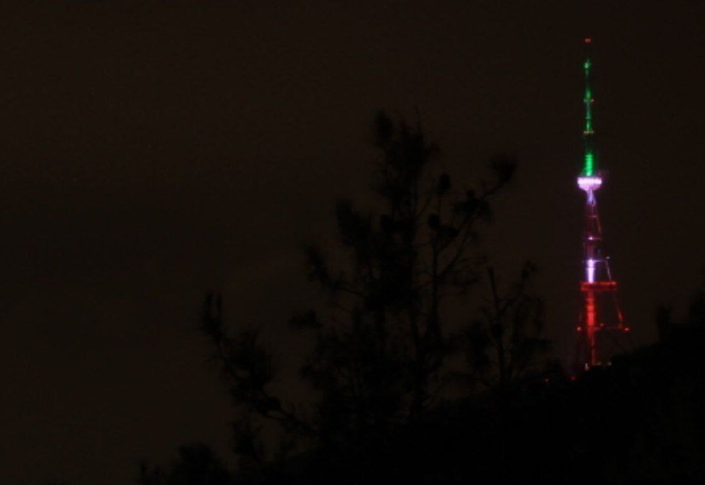 نورپردازی برج تفلیس